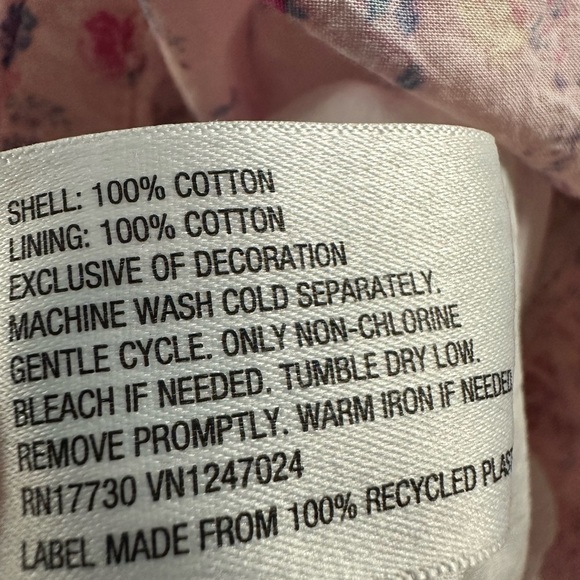 Love Shack Fancy Floral Midi Dress Size Medium - Picture 9 of 12